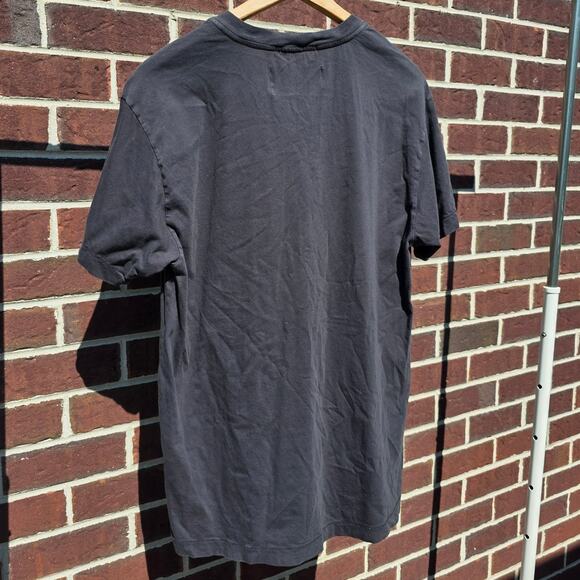 Stone Island XO Barney's New York Patch Charcoal T-Shirt - Picture 2 of 7